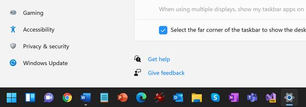 Move Windows 11 Taskbar To Left
